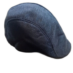 Herringbone Duckbill Ivy Hat Classic Cap - Black - Nw/oT
